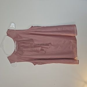 Ann Taylor Loft Pink Sleeveless Top Size Small